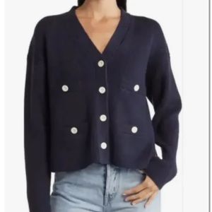 Alex Mill Jo Ribbed Cardigan Sweater